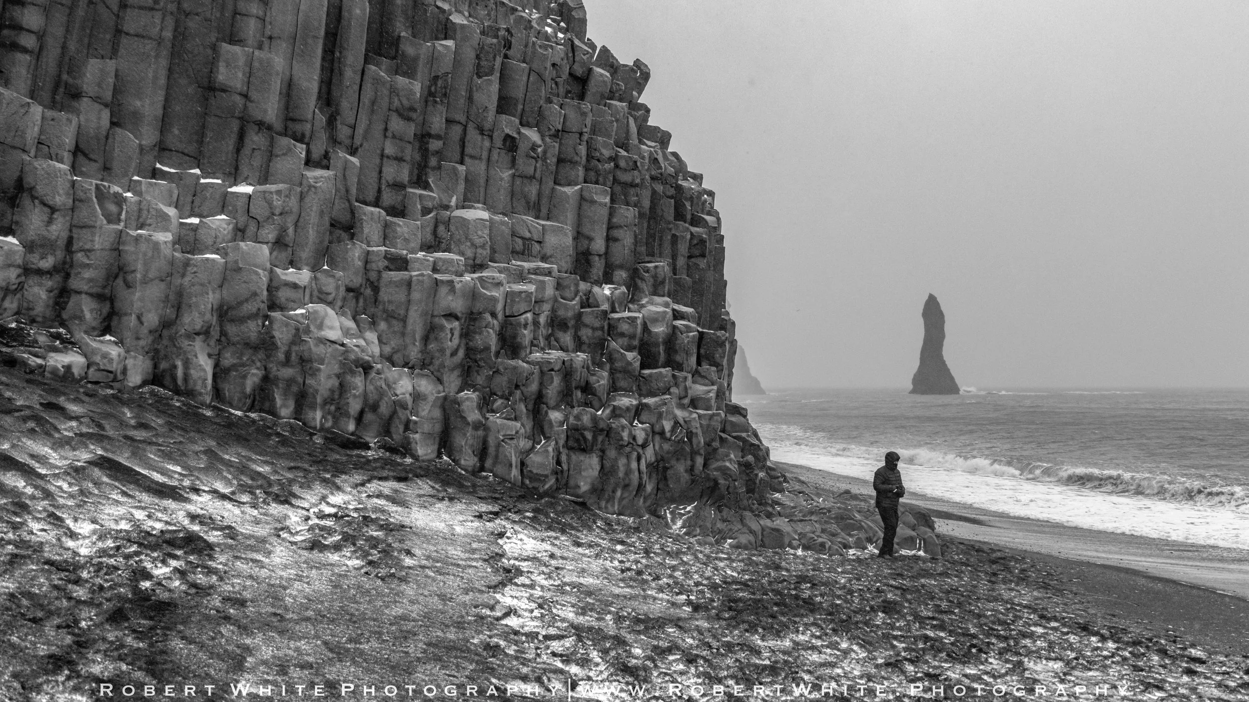 Reynisjfara Basalt Columns