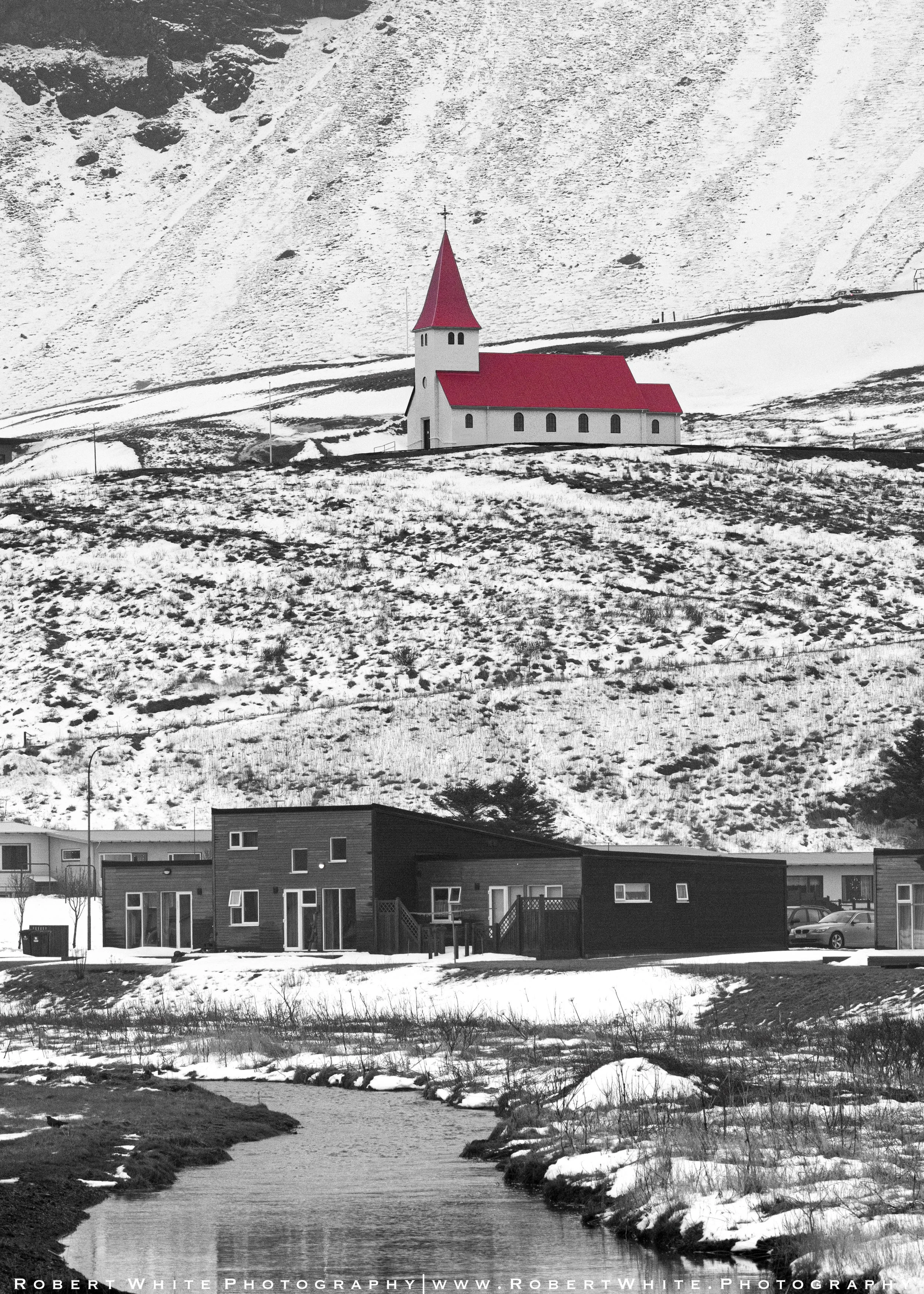 Reyniskirkja in Vik i Myrdal