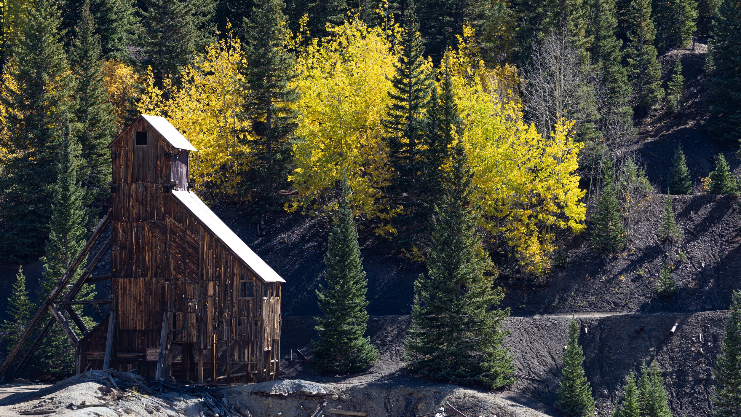  Yankee Girl Mine - wrapped in Fall. 
