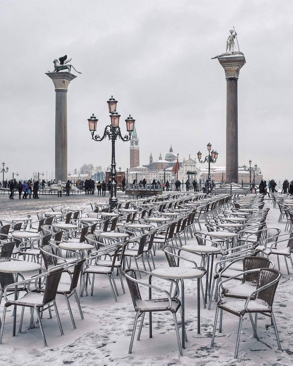 Copy of Snow in San Marco square