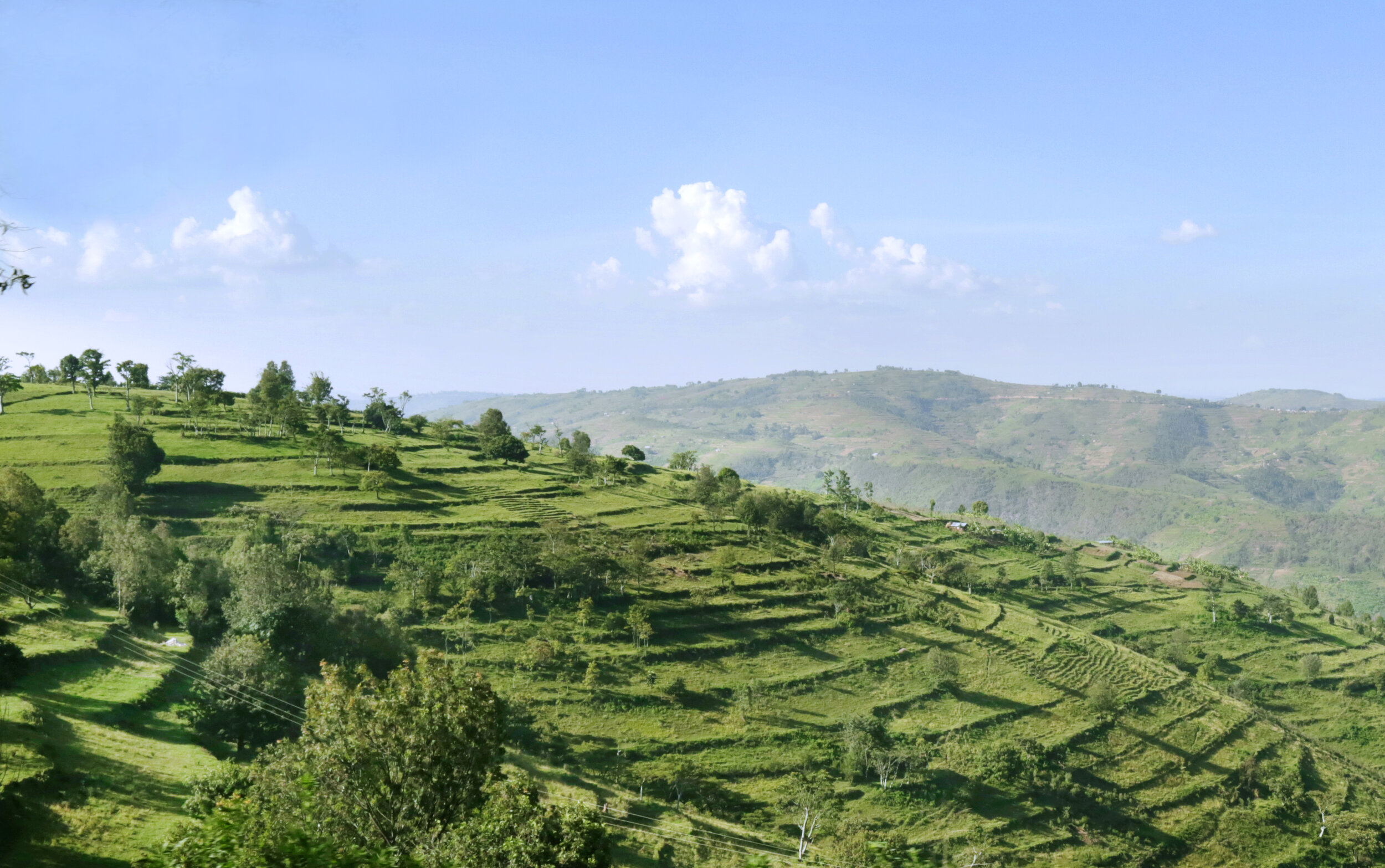  Rwanda -“the land of a thousand hills.” 