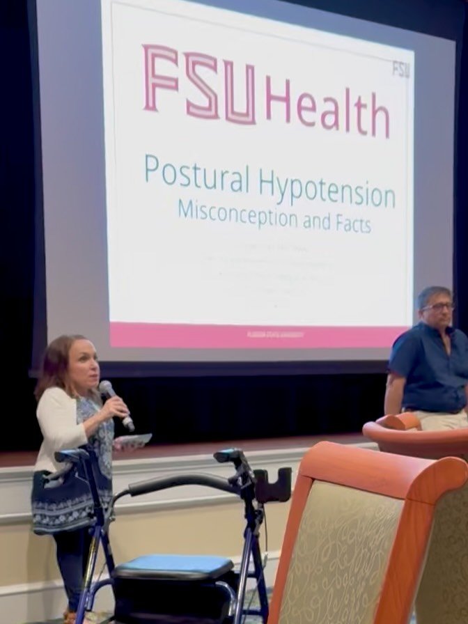A sign of leadership to never underestimate your audience, @dr.enriqueurrea speaks to physicians &amp; patients alike. His patients ask complex physiology questions based on experience. I learned, neurogenic orthostatic hypotension &amp; a low heart 