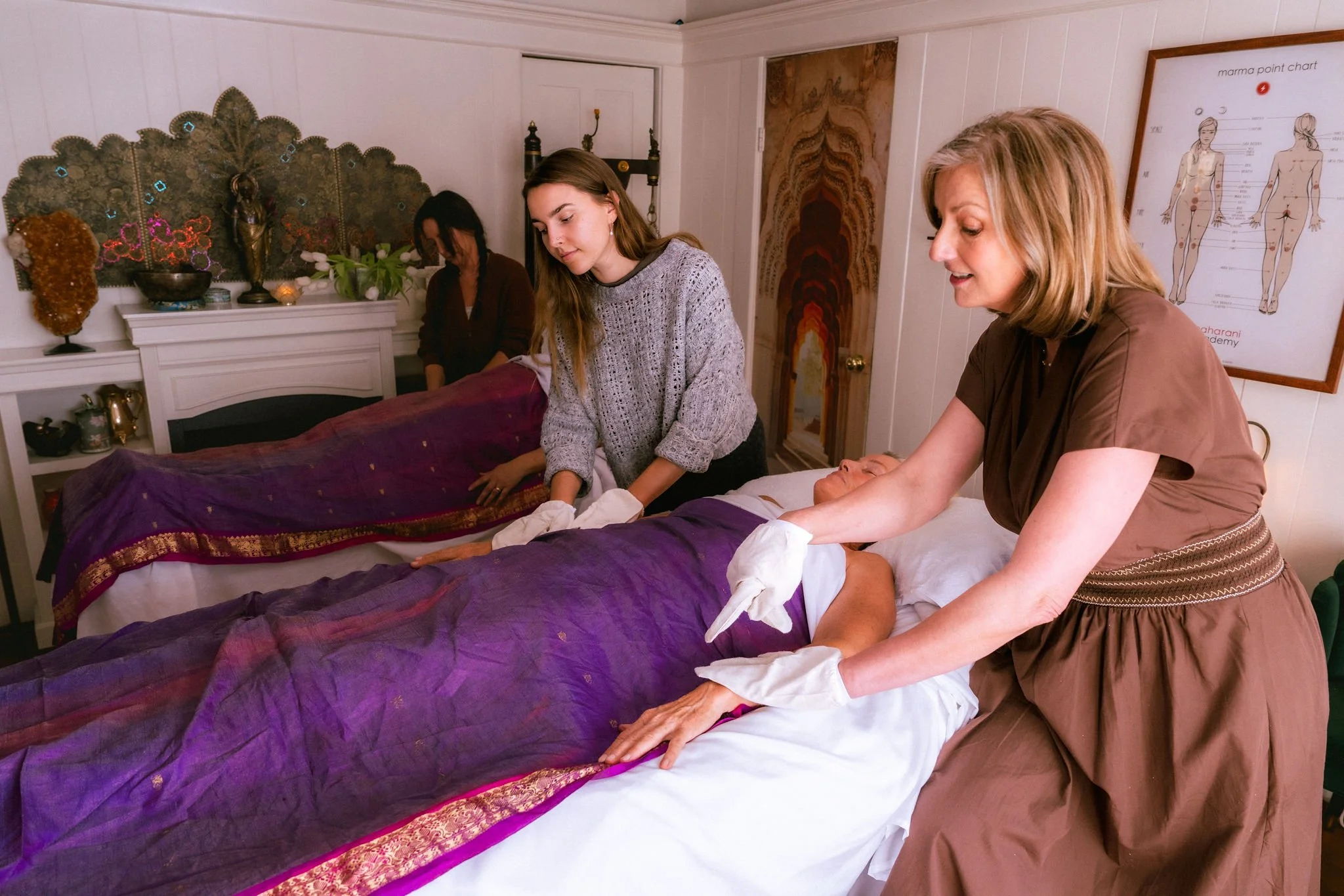 ayurveda panchakarma bodywork hands on training