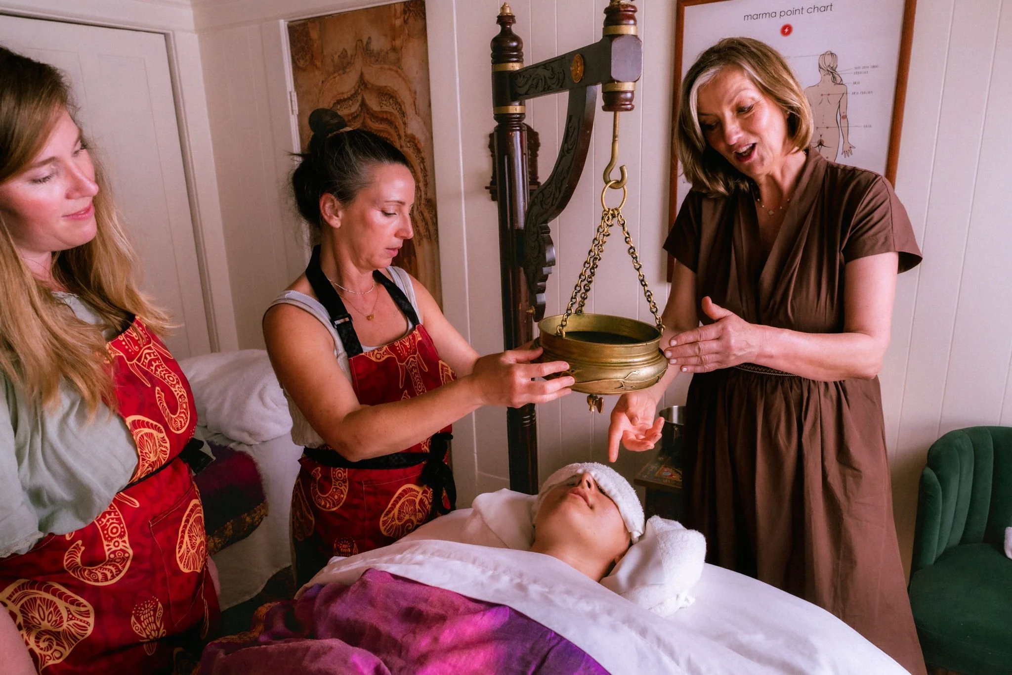 Ayurveda Shirodhara training