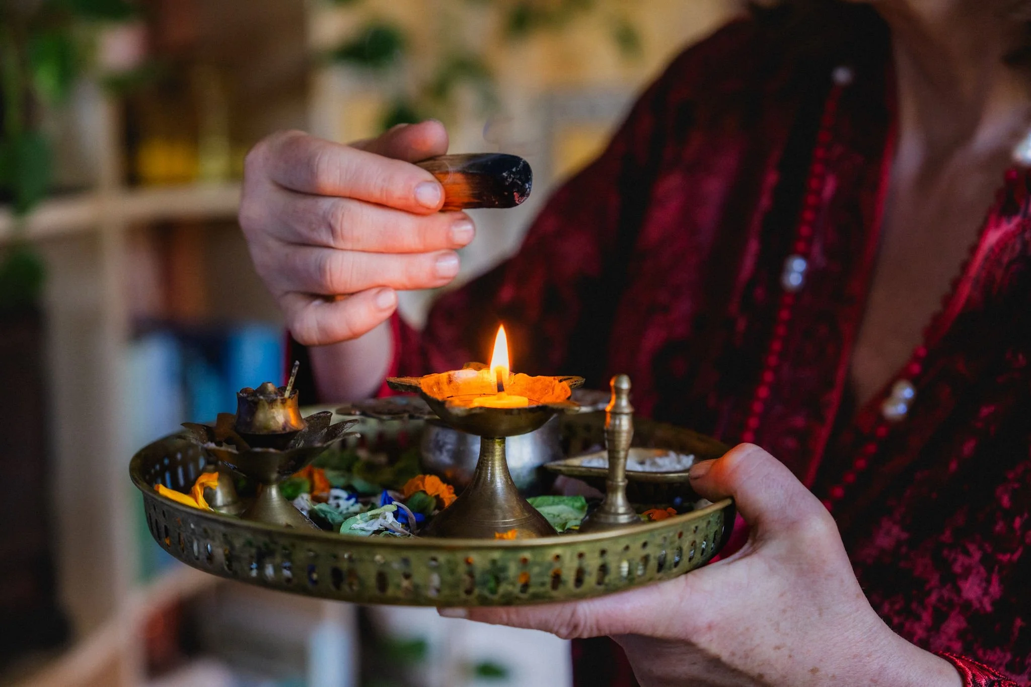Sacred Ayurvedic Fire Ritual