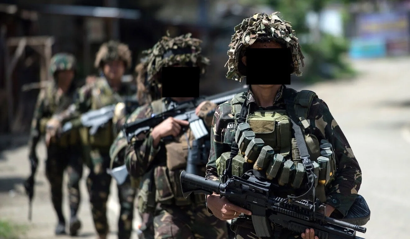 Army infantryman with his OD Venum H-Back.