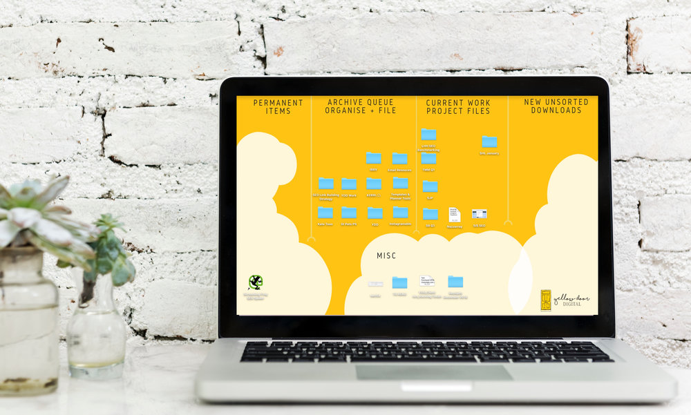 Free Desktop Wallpaper To Help You Work Like a Pro | Yellow Door Digital