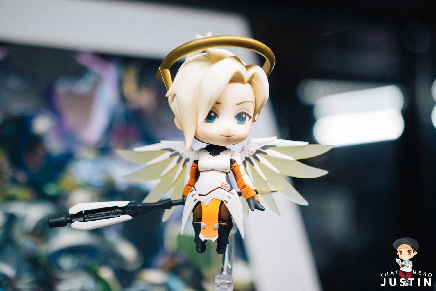 Nendoroid Mercy on display at the Blizzard booth