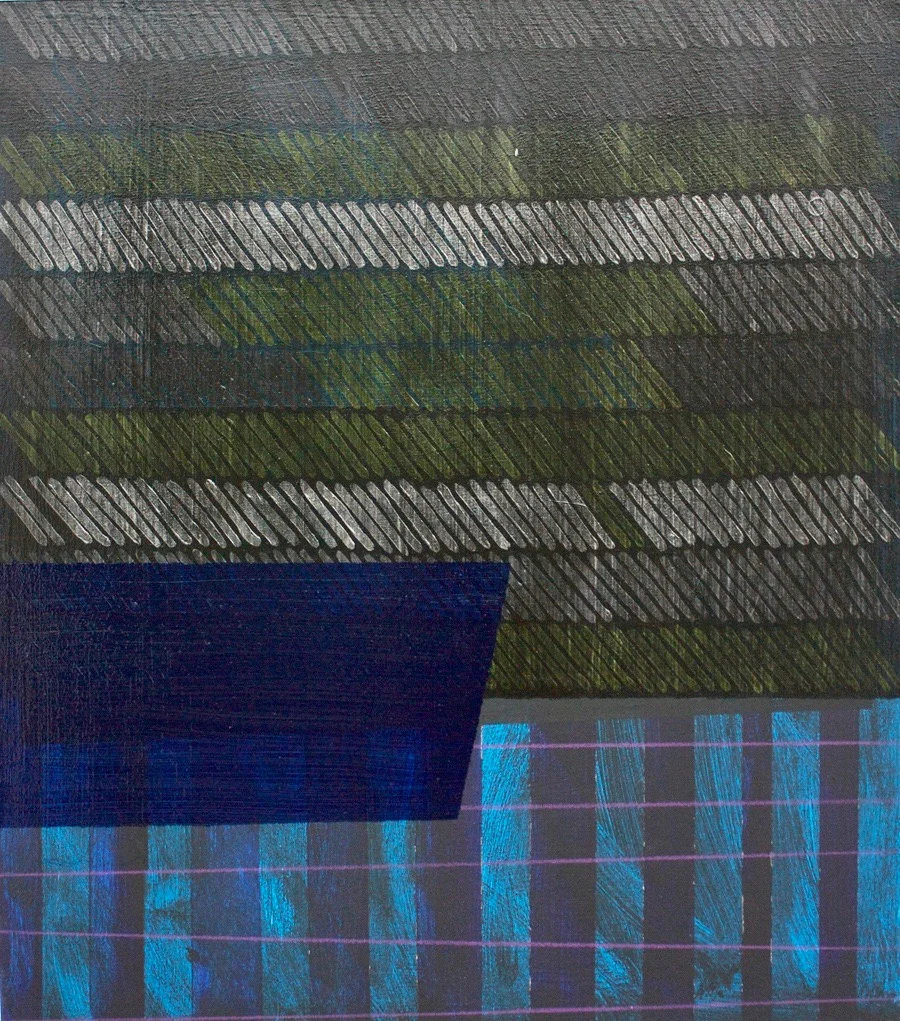 EMMA BEER brown eyes like blue skies, 2011. acrylic and oil on canvas. 80cm x 70cm