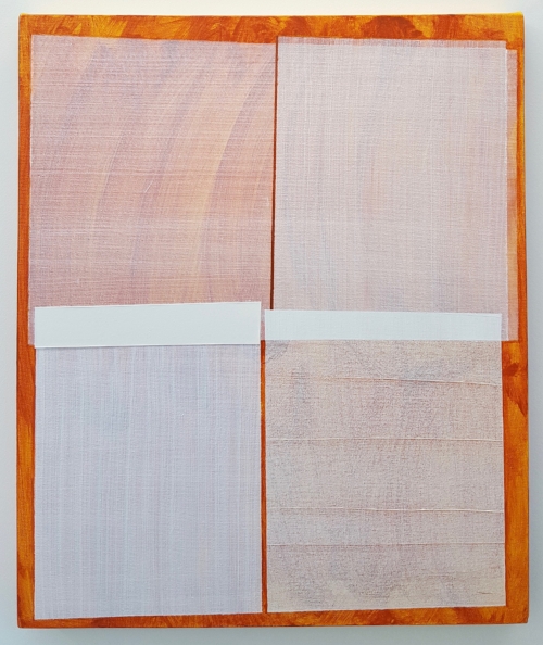 EMMA BEER You cry a little and then you wait for the sun to come out. 2017. acrylic on linen 60 x 50cm