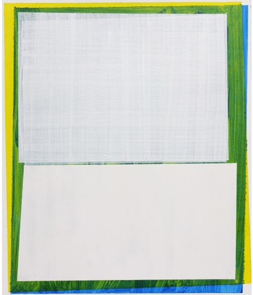 EMMA BEER bum fuck no where. is good, 2014. acrylic on canvas. 50 x 60cm.