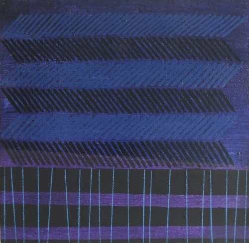 EMMA BEER i was following the devils daughter, 2012. acrylic and oil on canvas. 45cm x 45cm