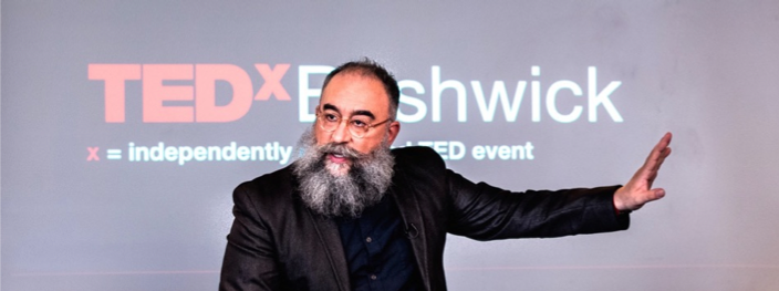 Speaker Hector Marcel, a well-known motivational speaker, Buddhist practiioner and businessman
