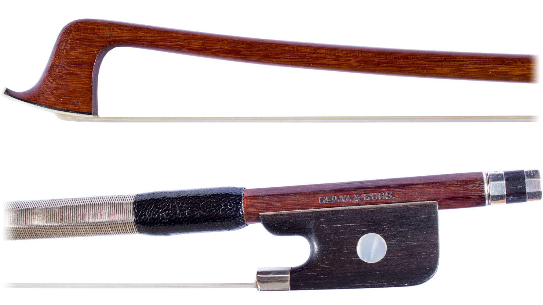 Violin bow by G. Withers