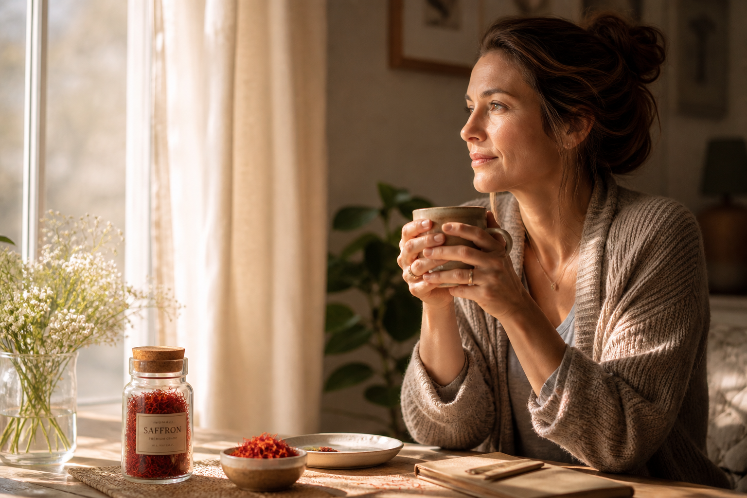 Saffron for Mood Support in Perimenopause