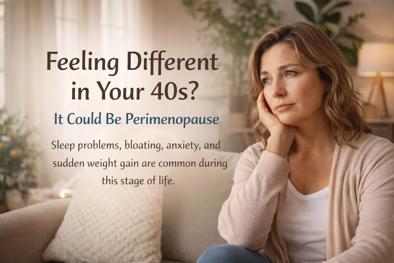 Perimenopause support for women