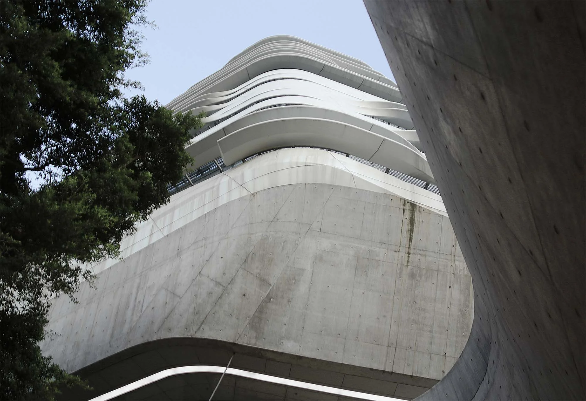 Jockey Club Innovation Tower by Zaha Hadid