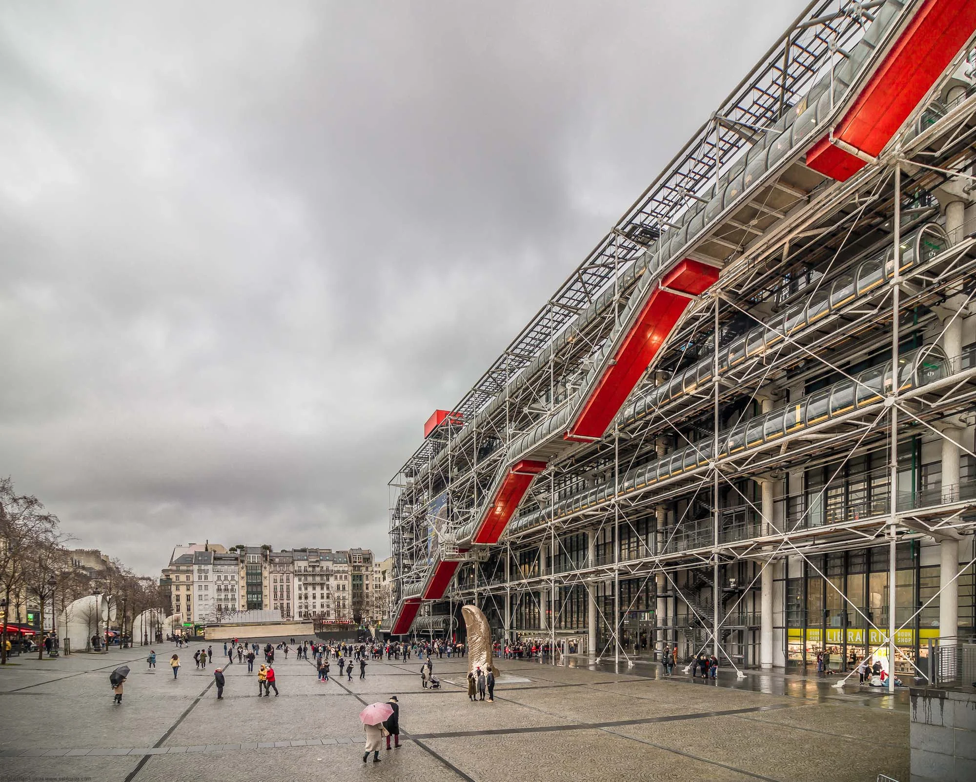 Pompidou Center by Renzo Piano & Richard Rogers