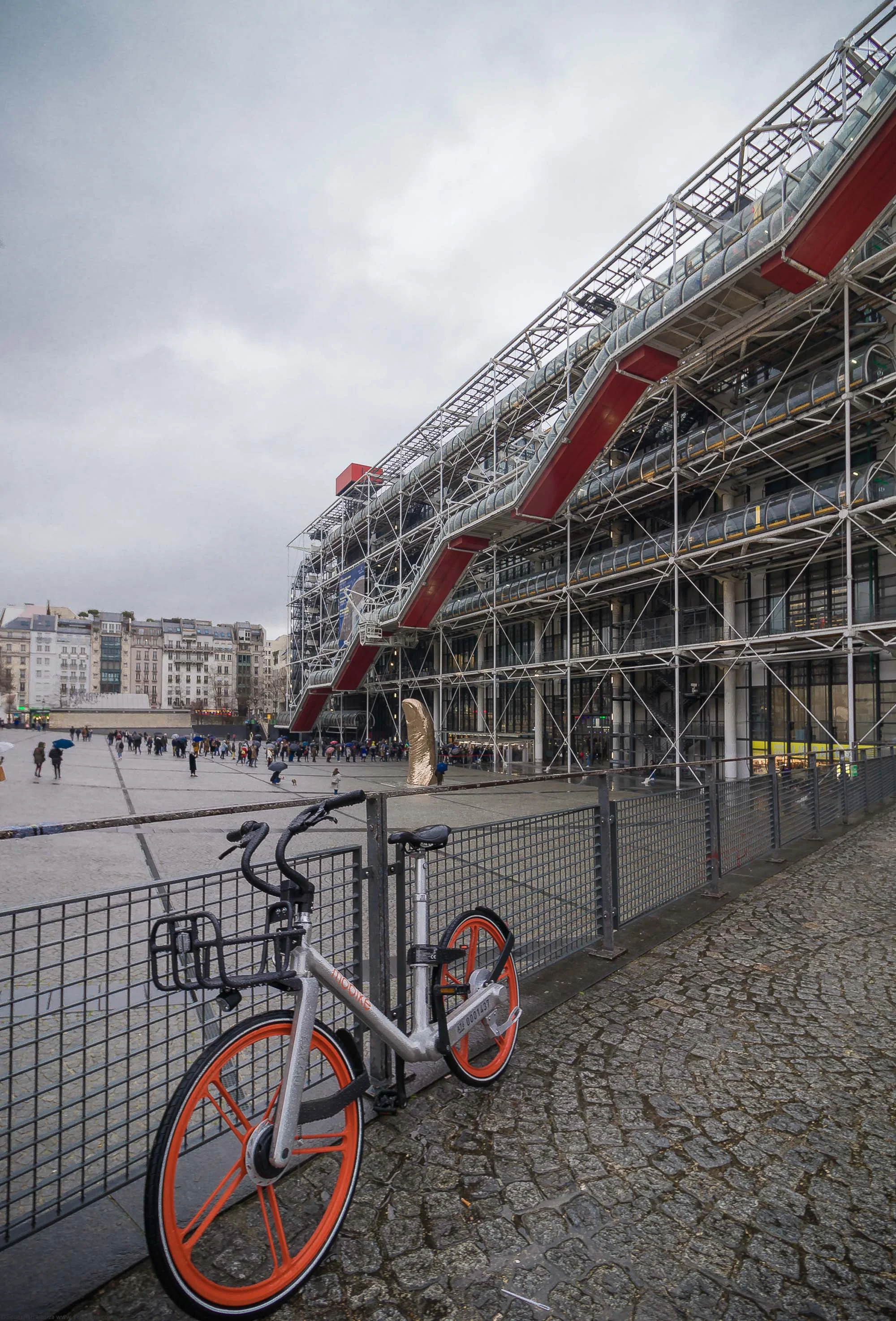 Pompidou Center by Renzo Piano & Richard Rogers