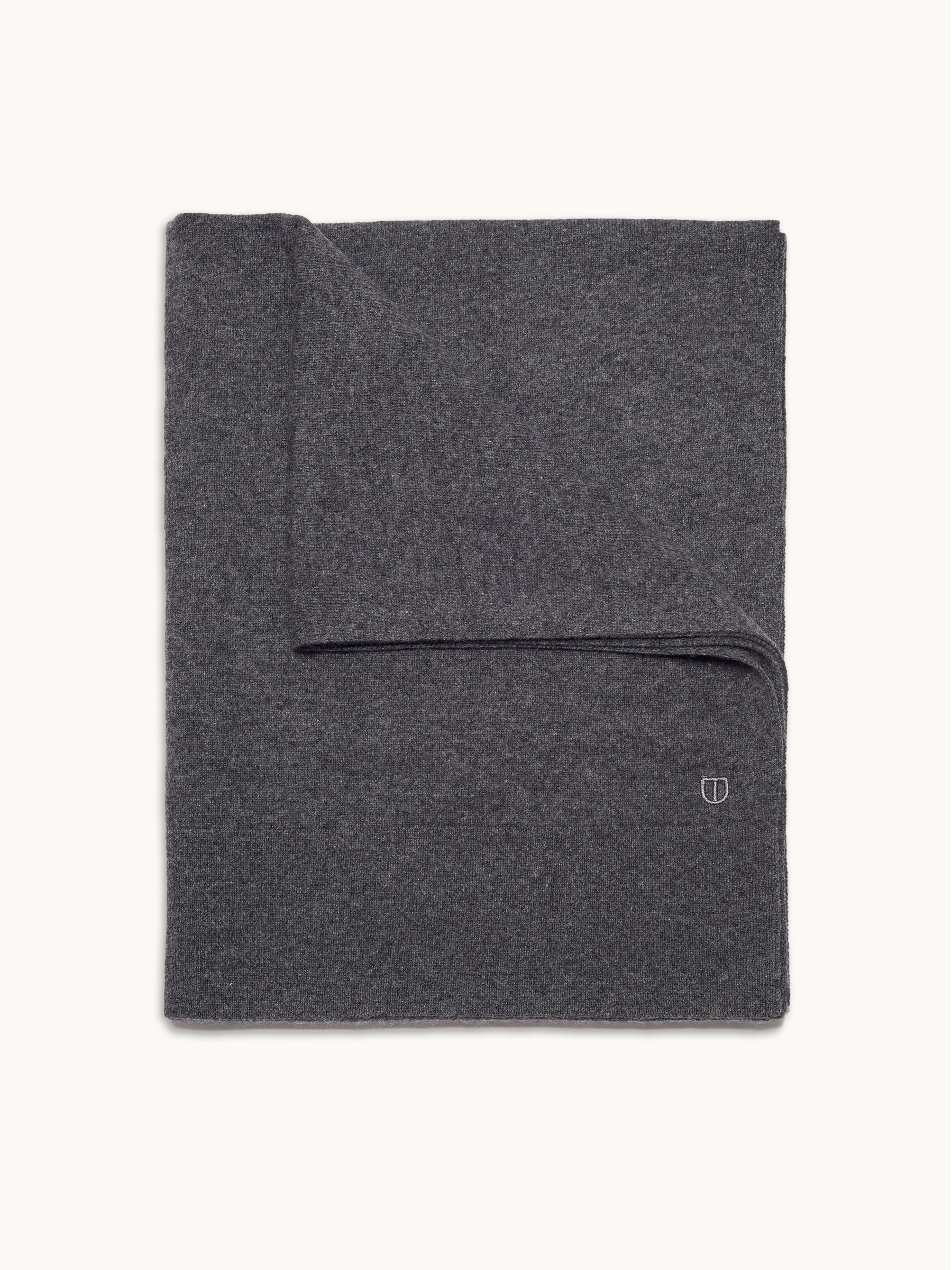 The Oversized Scarf in Charcoal