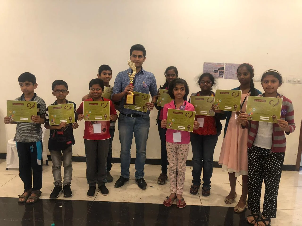 Mind Mentorz secures 8th posiion in the CPL - 3 (Chess Promoting League) Team tournament.
