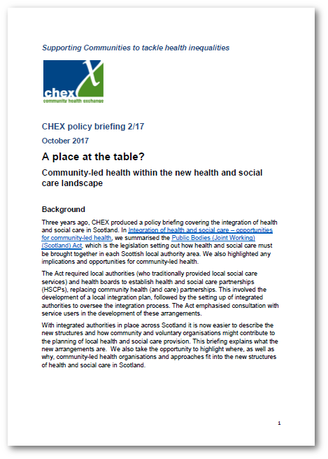 How to get involved in integrated health and social care structures ...