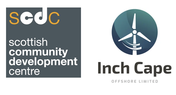 SCDC and Inch Cape logos