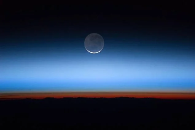 Photograph of the Earth's Moon, NASA.