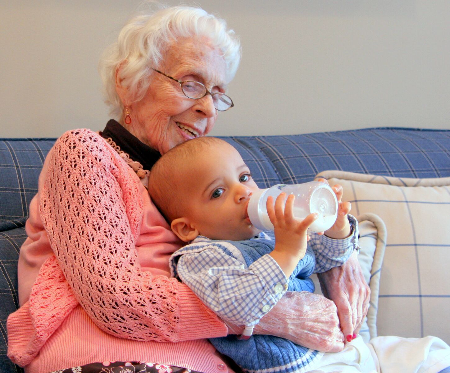 My Pisces Grandma and my worried child.