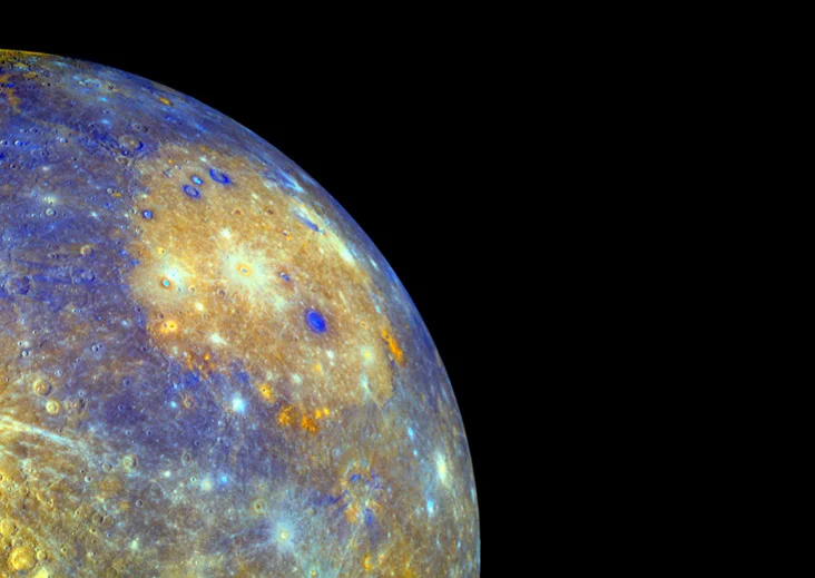 Mercury's Caloris Basin. NASA