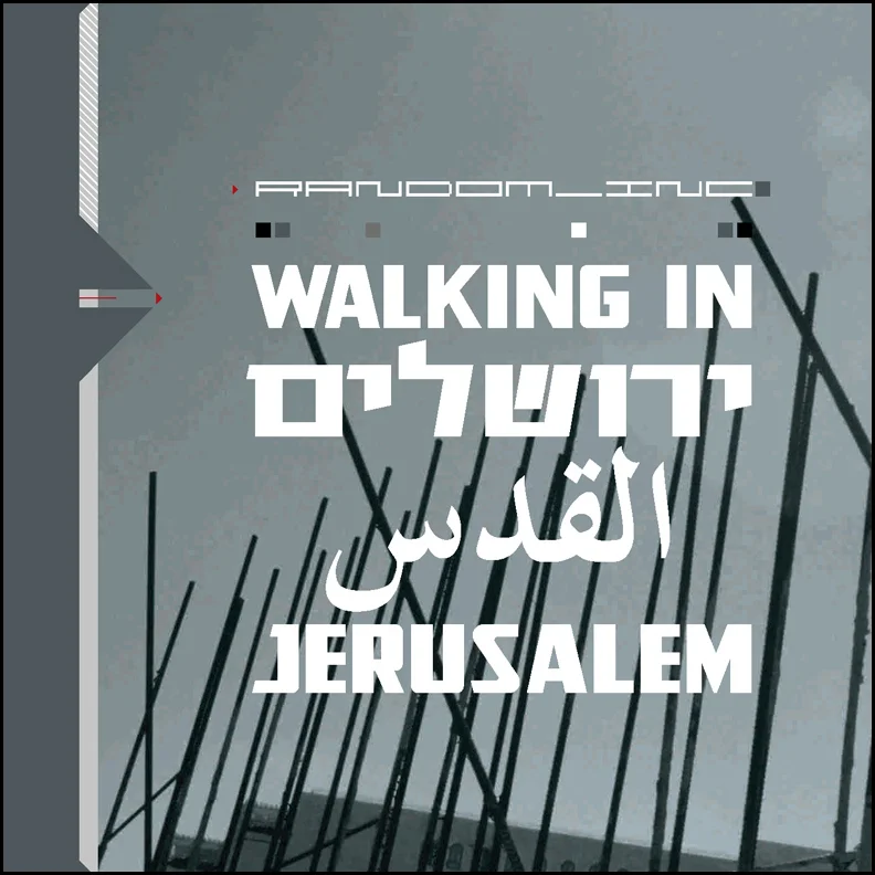 Random - Inc – Walking In Jerusalem CD Mille Plateaux, 2002
