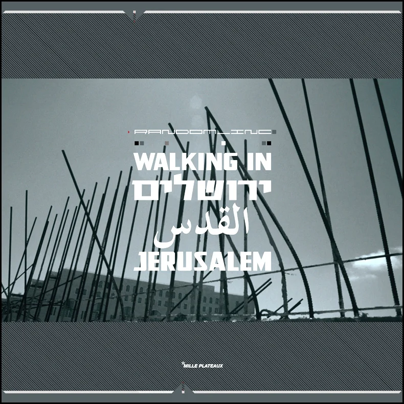Random Inc – Walking In Jerusalem Vinyl Mille Plateaux, 2002