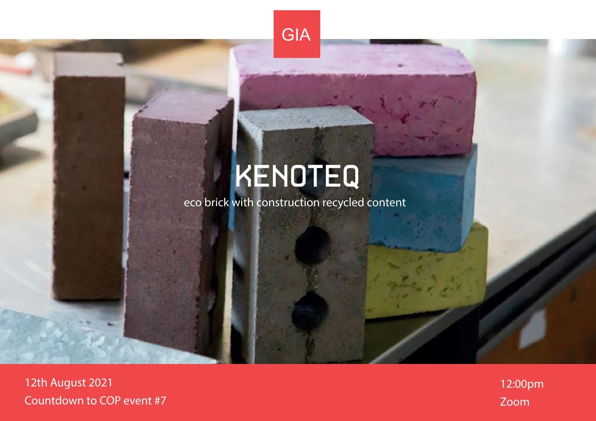 GIA's Countdown to COP #7 - Kenoteq (12/08/2021)