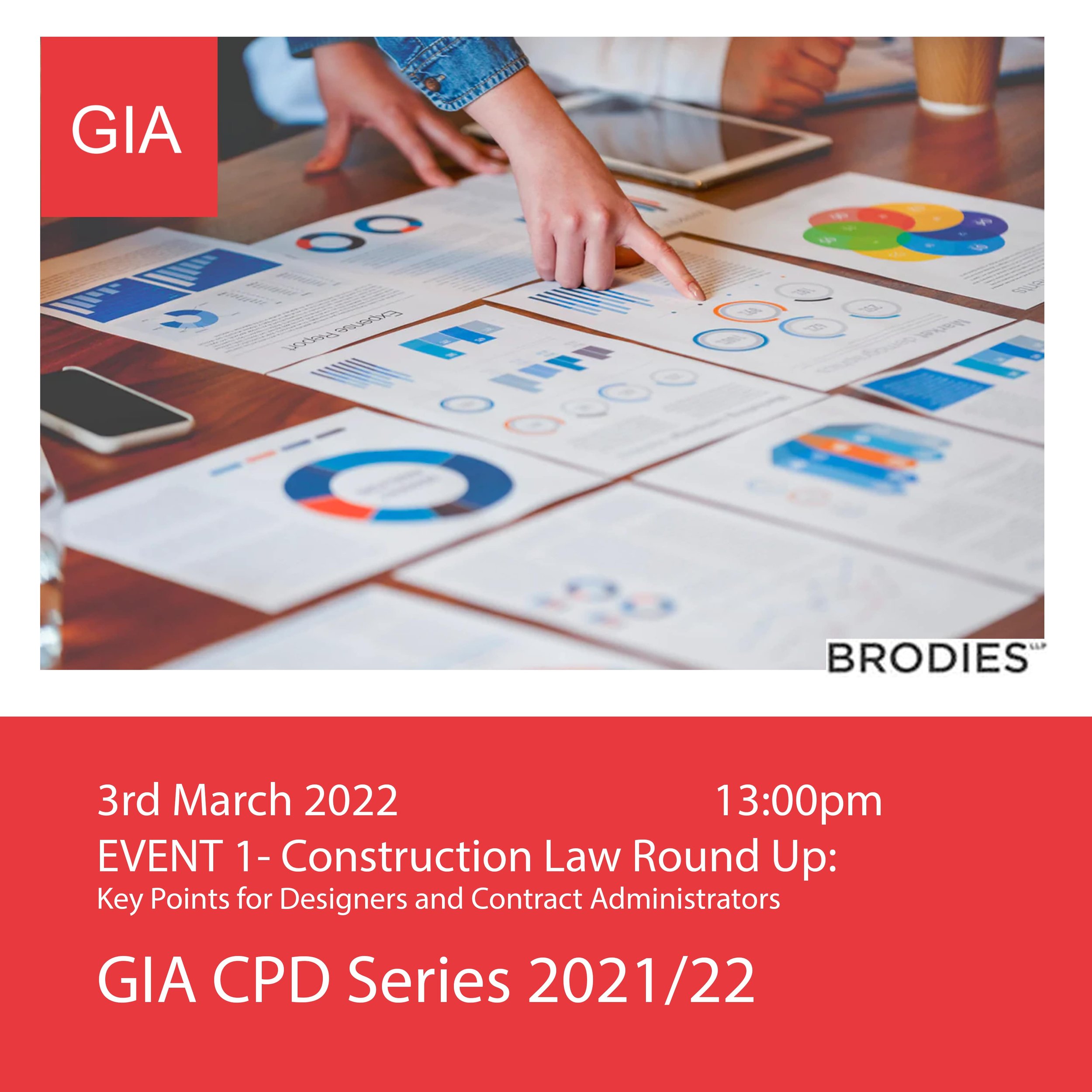 GIA CPD Series 2021/22 Event 1: Construction Law Roundup