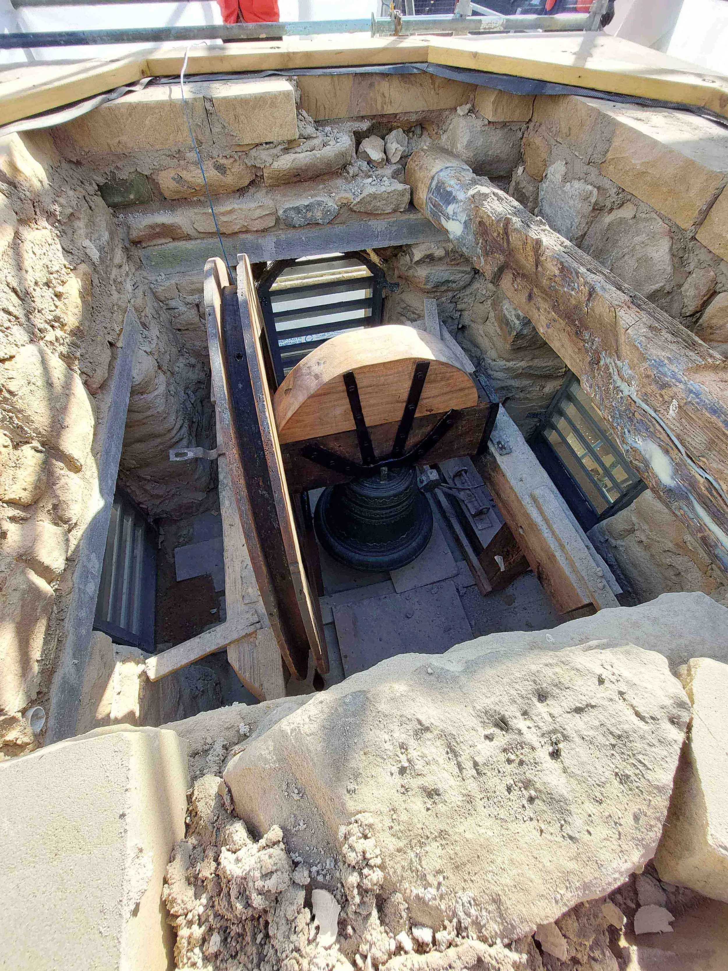 03 Clackmannan Tolbooth bell structure restored.jpg
