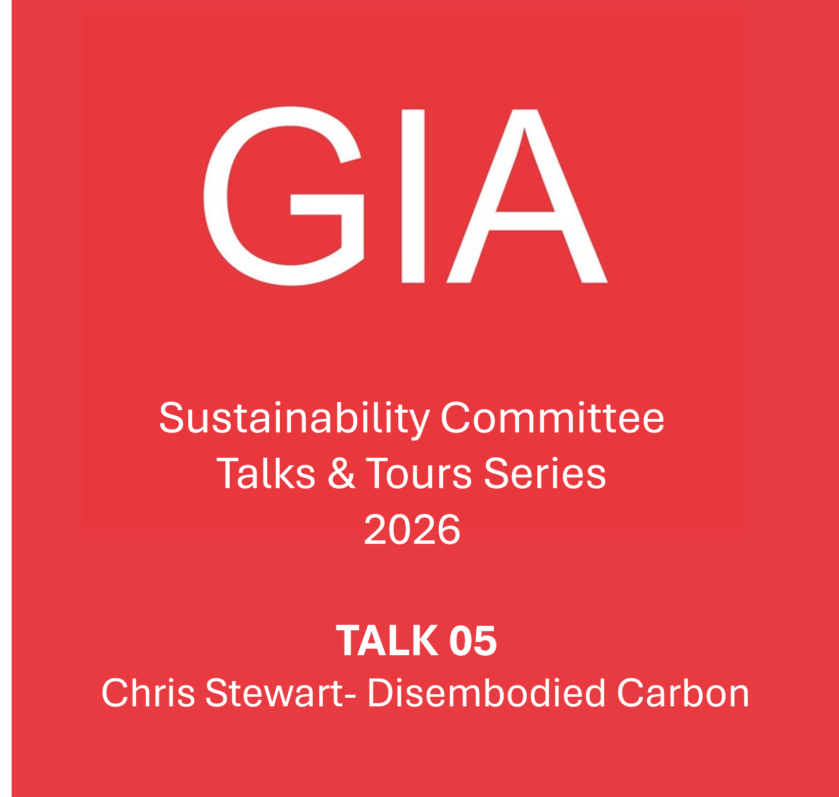 GIA Sustainability Talks and Tours 05_Disembodied Carbon