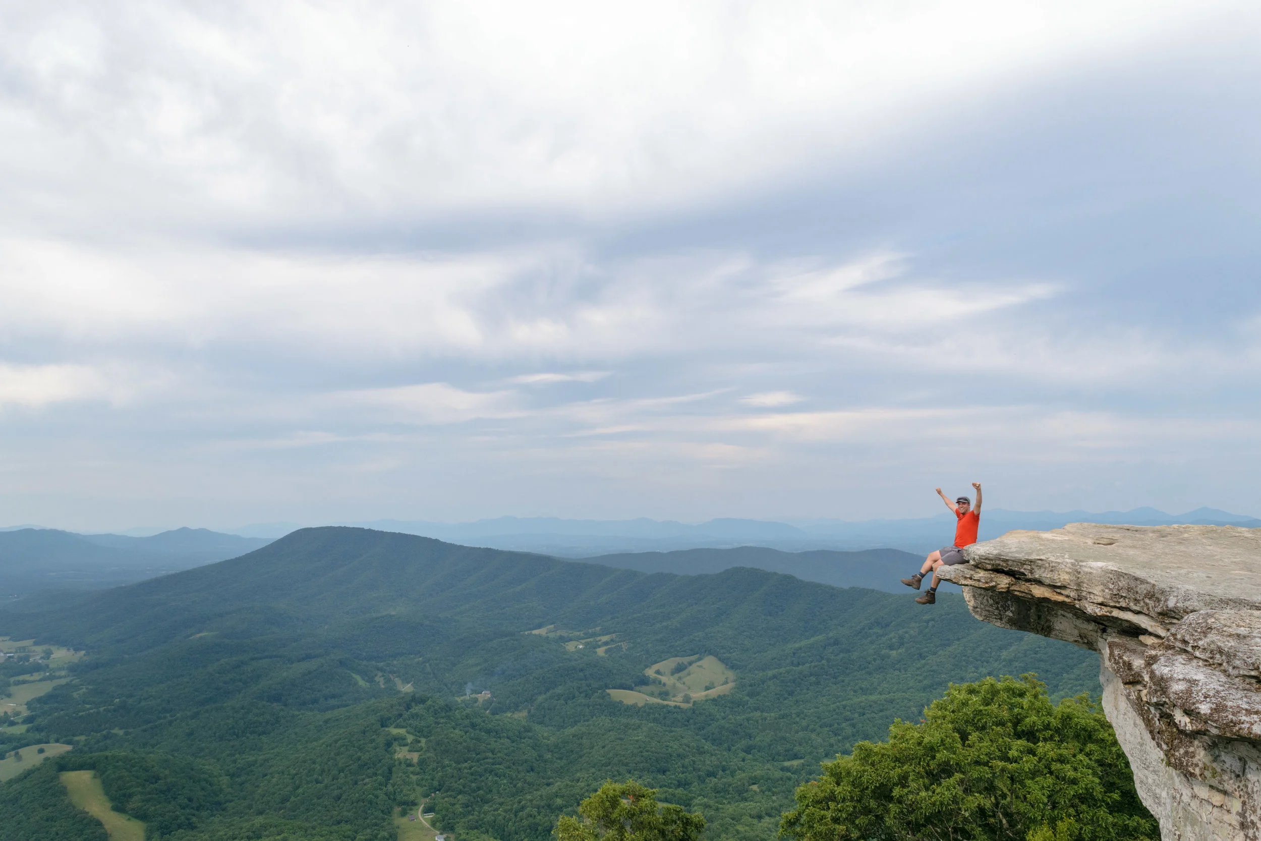McAfee Knob, Catawba, VA, 2017-07-02