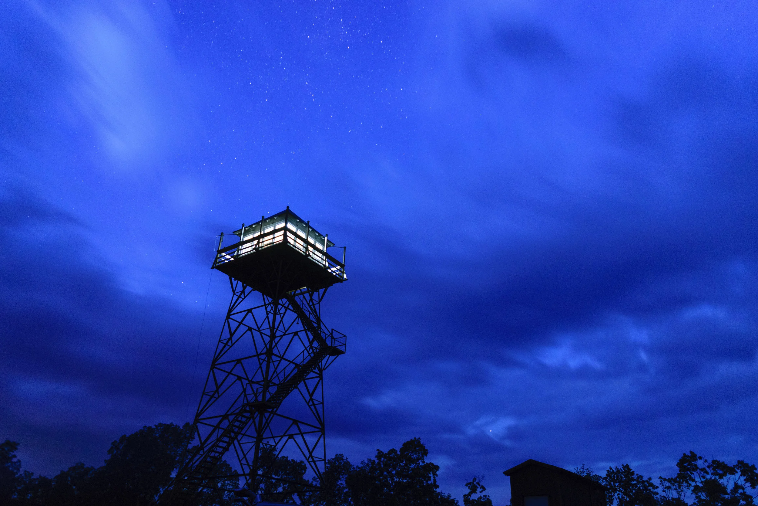 Thorny Mountain Fire Tower, Seneca State Forest, West Virginia, 2017-08-12
