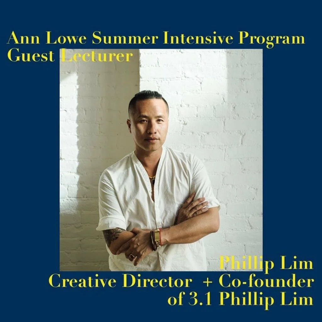 Ann Lowe Summer Intensive Program Guest Lecturer