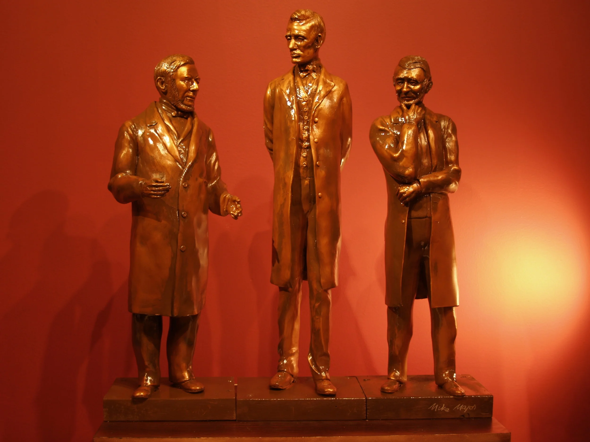 Abraham Lincoln and His Advisors, Maquetee