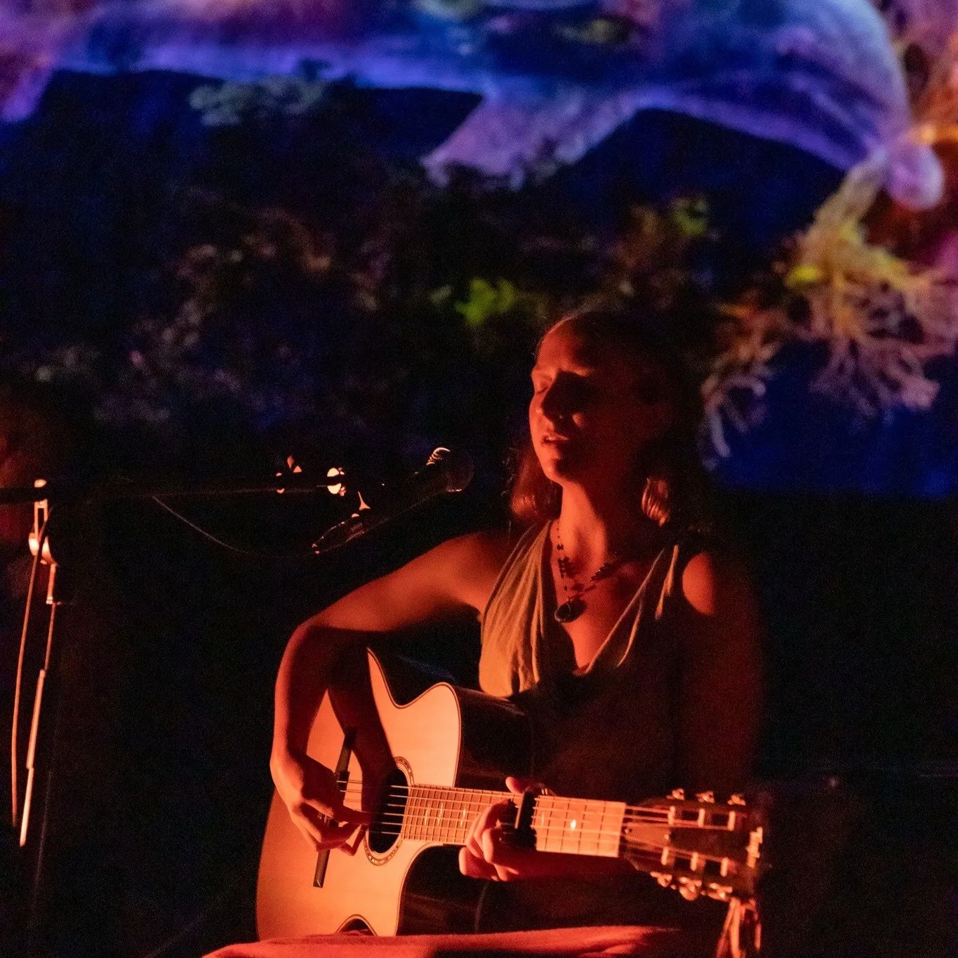 Dear Friends 
Tomorrow we are once again hosting a magical evening with YAIMA here in Copenhagen. 
And we are super excited to announce LITTLE WHALE as warmup to open the space and inviting in the medicine of togetherness and song, while the OACACAO 