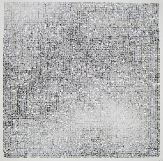  Untitled,&nbsp;Pen and Ink on Paper, 18” x 18”, 2006 