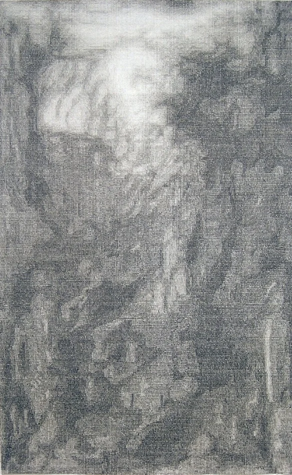  Untitled,&nbsp;Pen and Ink on Paper, 85” x 52.5”, 2008 