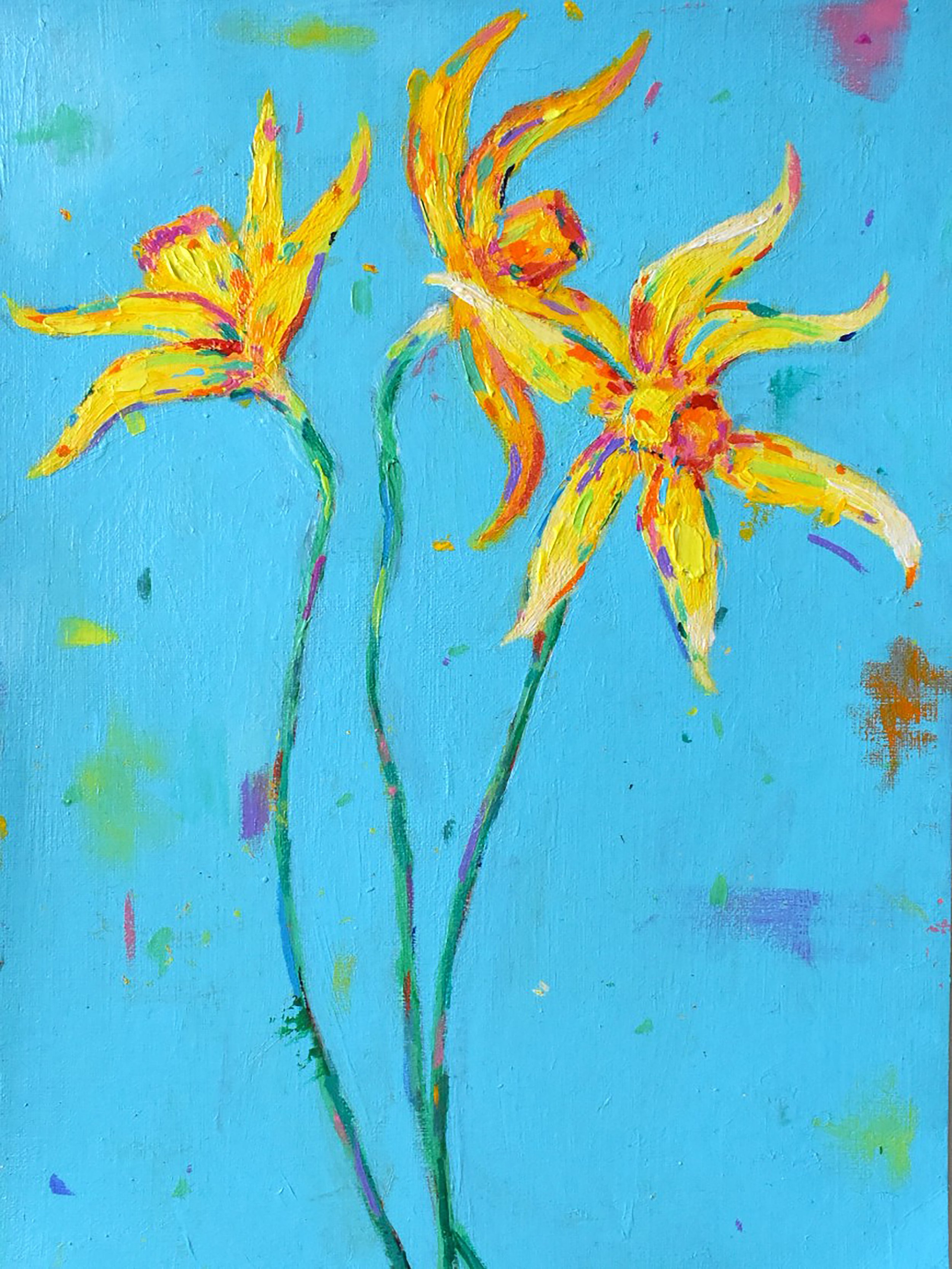 Three Daffodils (2023)
