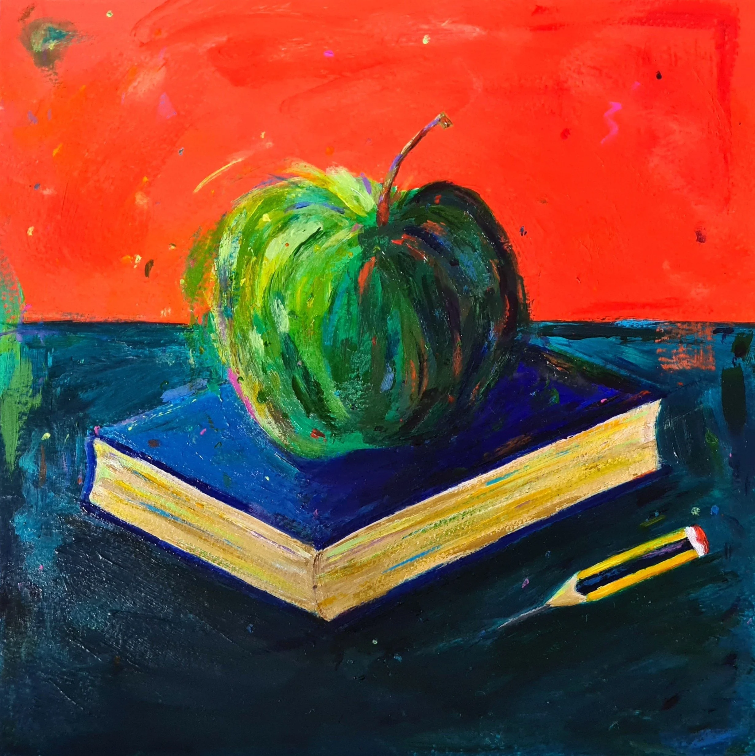 apple painting