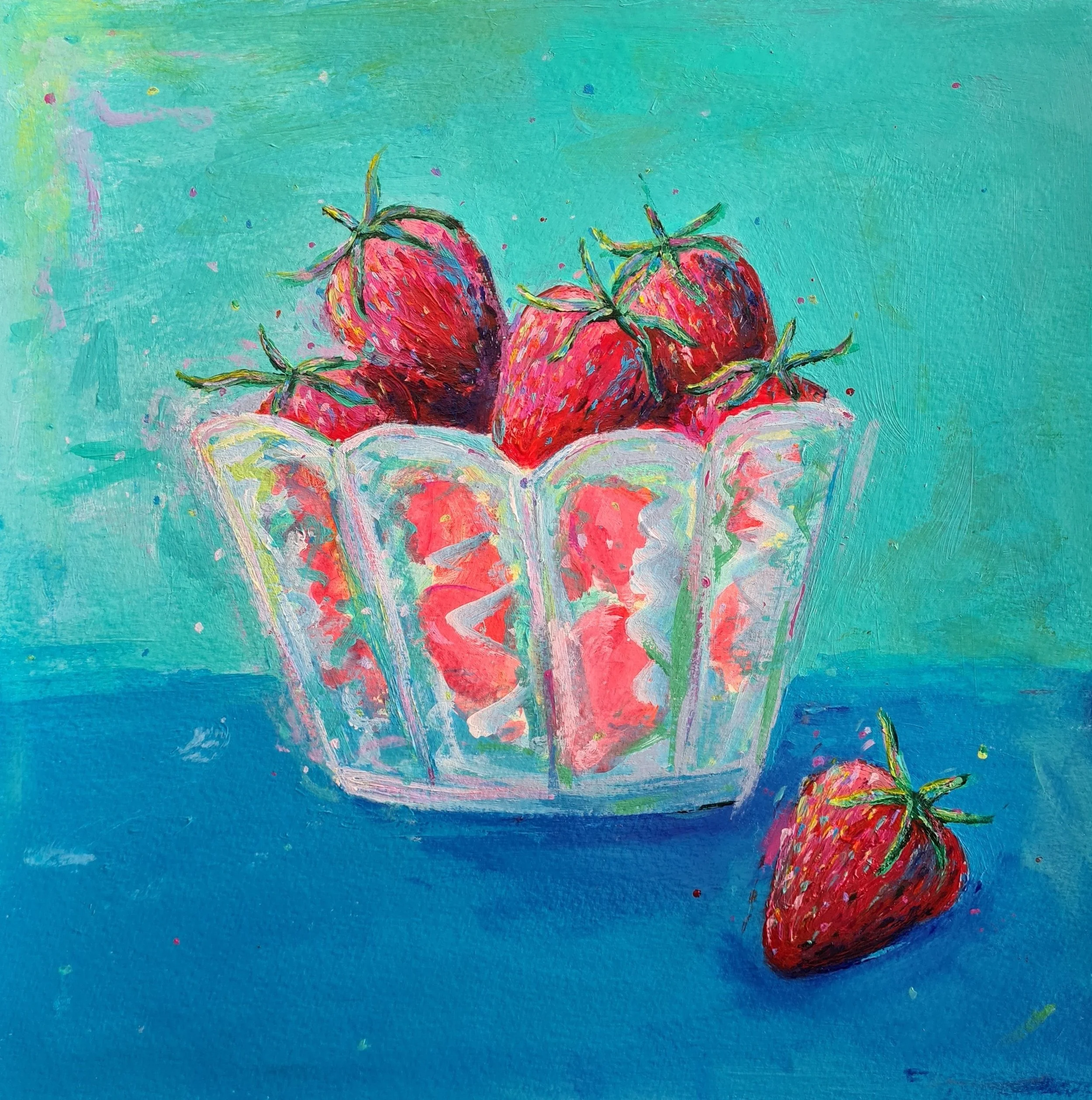 bowl of strawberries