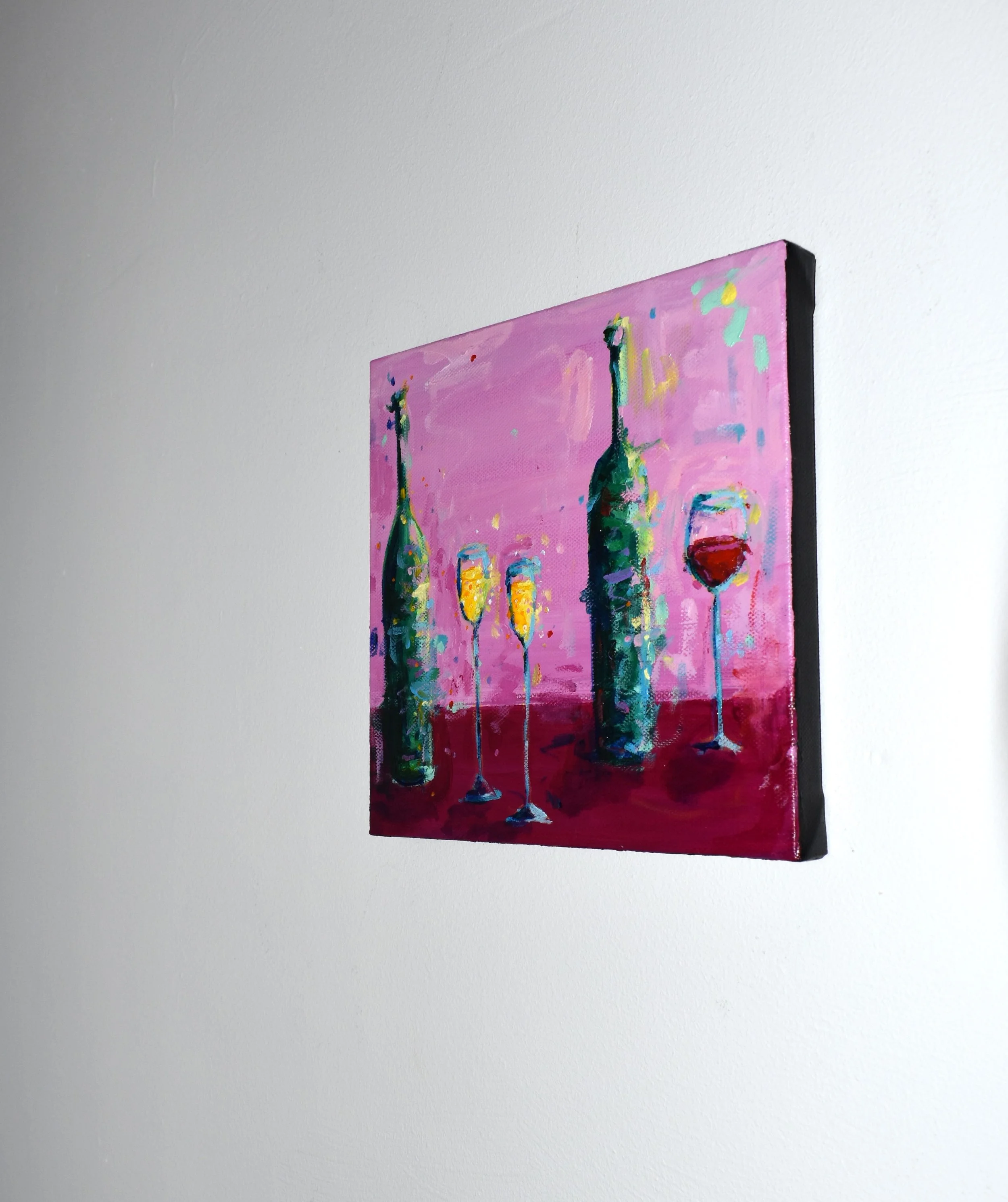 colourful canvas art