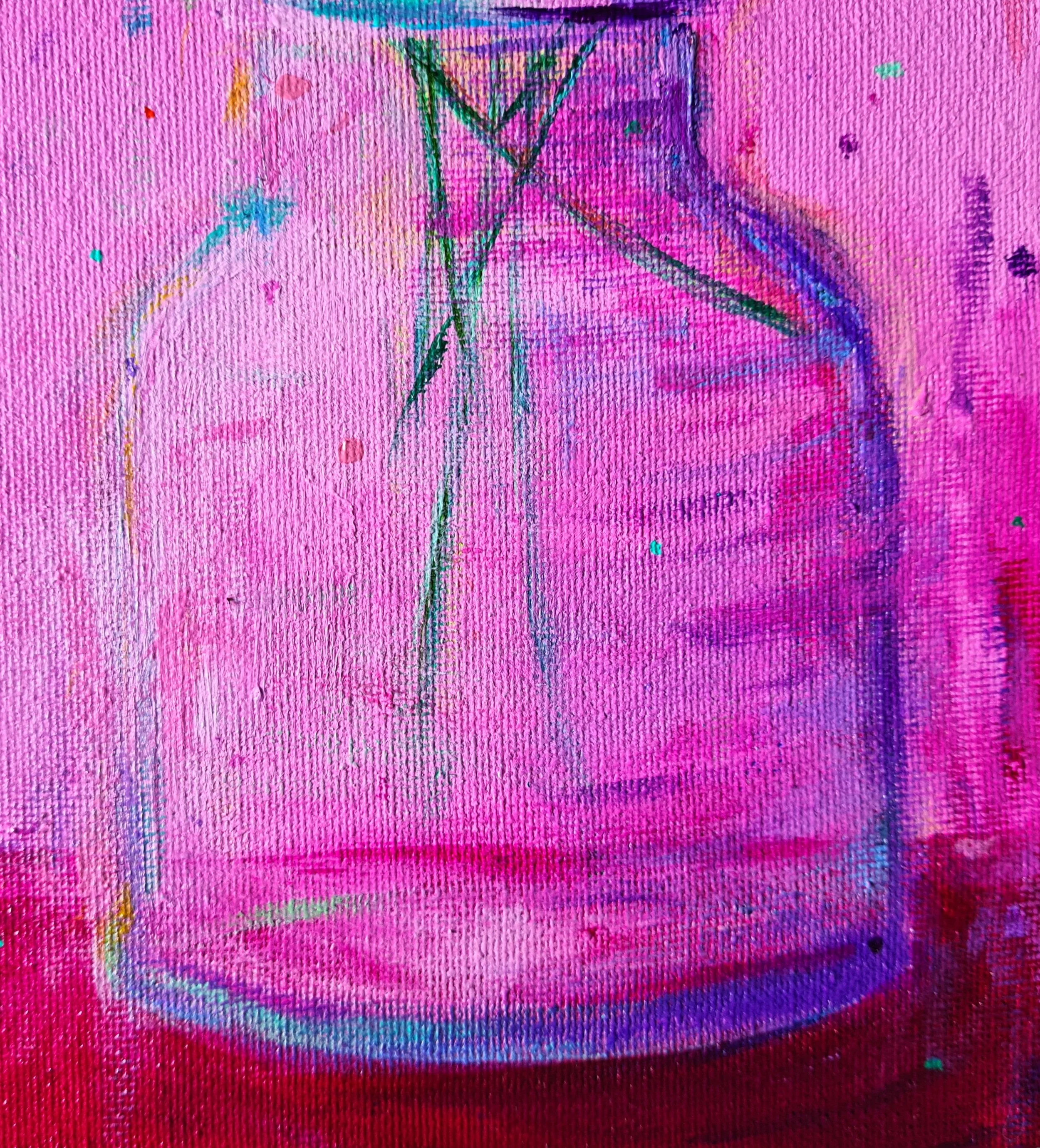 glass vase