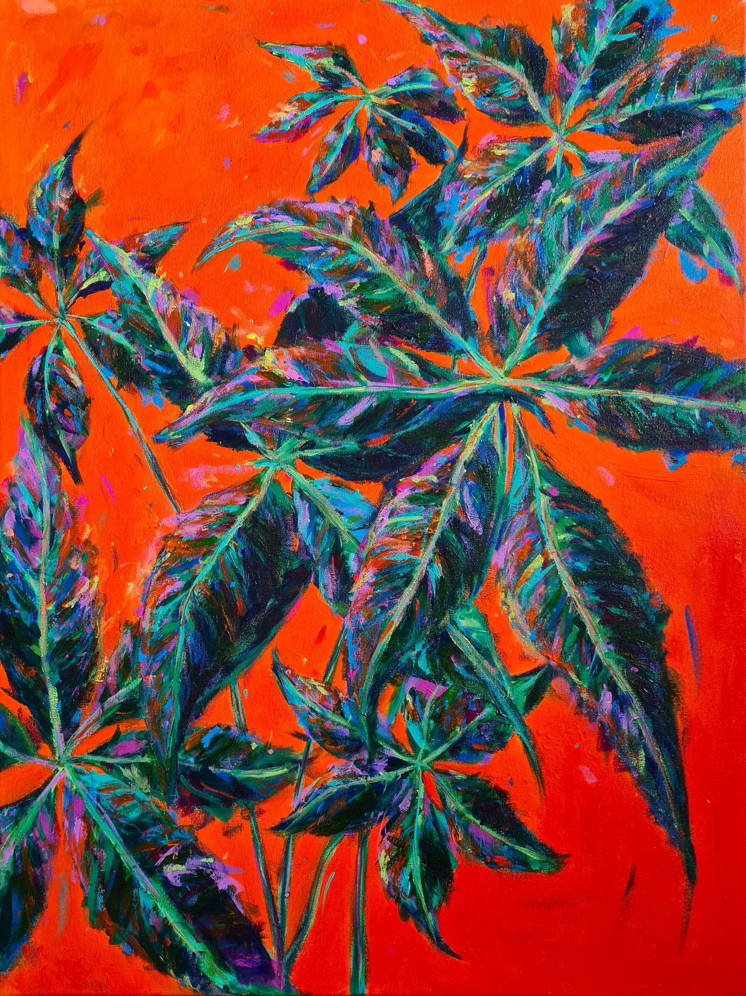 painting of a money tree