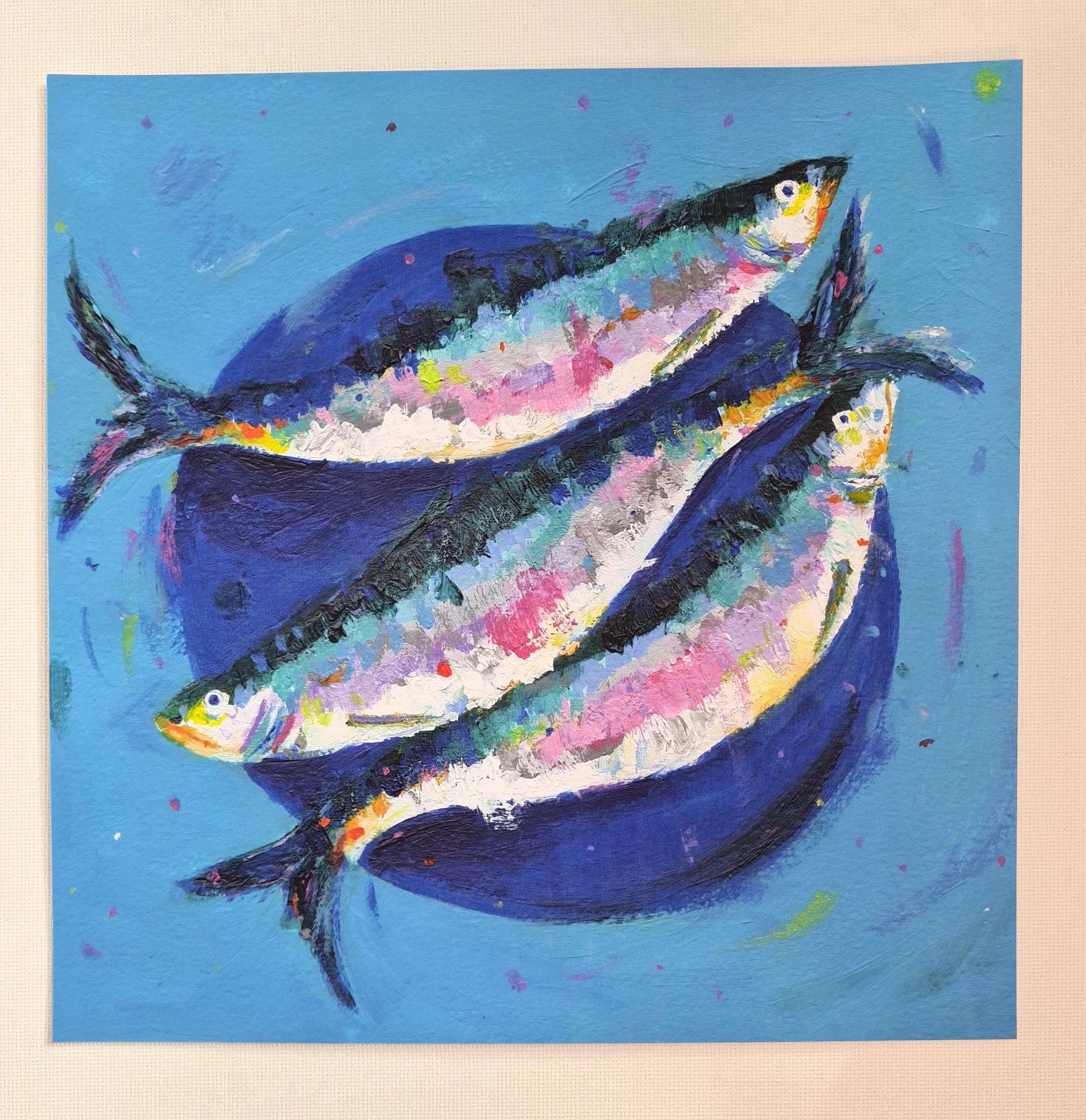 Sardines art print